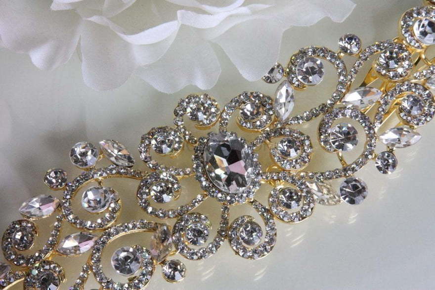 Мягкий гребень Crystal - золотистый от  2