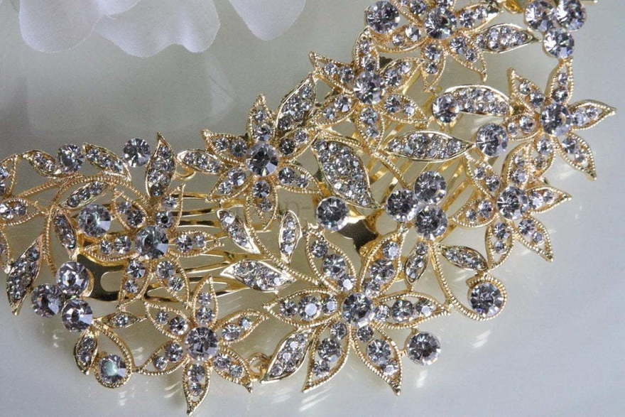 Гребень Виалетта - золотистый от  2