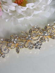 Мягкий гребень Цветы - золотистый от  1