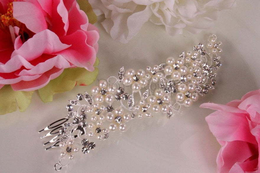 Мягкий жемчужный гребень от  2