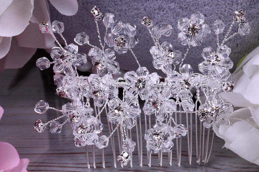 Свадебный гребешок Mini crystal от  2