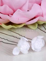 Шпилька Пион белый от  1