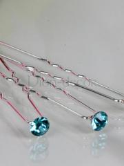 Бирюзовые стразы от  1