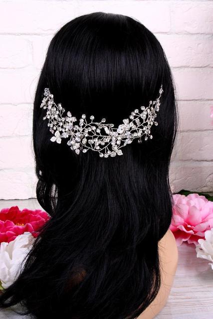 Повязка - ободок с кристалликами от  4