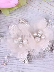 Гребешок Жемчужные цветочки от  2