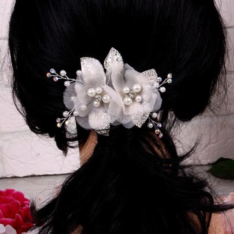 Гребешок Жемчужные цветочки от  3