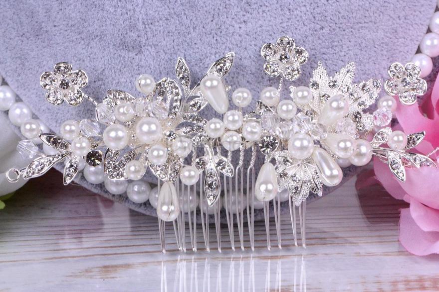 Гребень с жемчужинами от  2