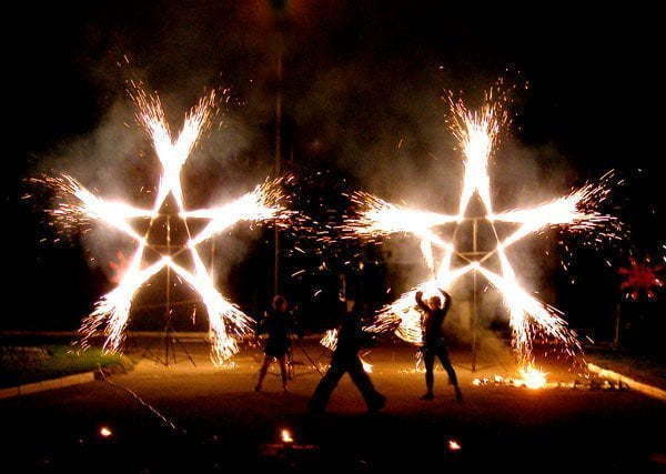 Пиротехнические фигуры на свадьбу от Фабрика Эффектов 2