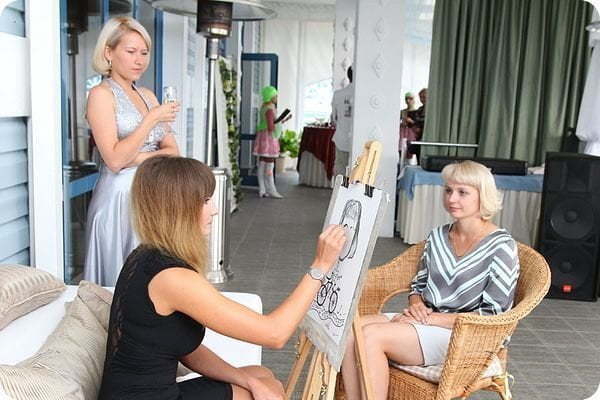 Профессиональный художник/Шаржист на мероприятие на свадьбу от Hot-surprise 4