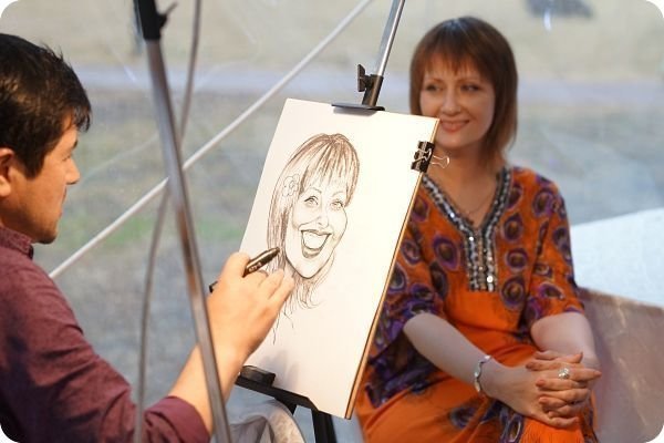 Профессиональный художник/Шаржист на мероприятие на свадьбу от Hot-surprise 6