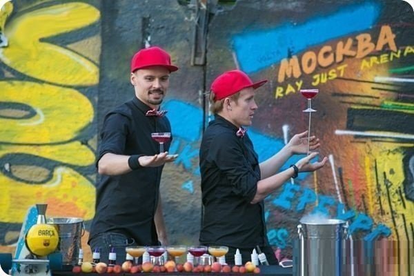 Бармен шоу на свадьбу от Hot-surprise 2