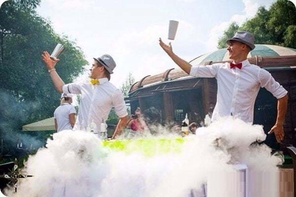 Бармен шоу на свадьбу от Hot-surprise 3