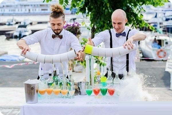 Бармен шоу на свадьбу от Hot-surprise 4