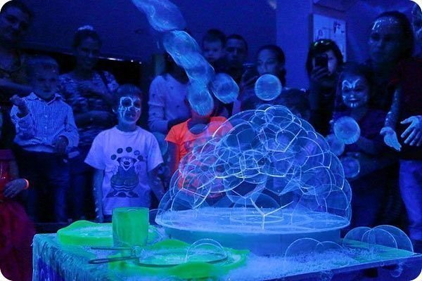 Неоновое мыльное шоу на свадьбу от Hot-surprise 2