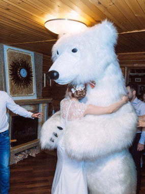 Медведь Гарри на свадьбу от Show Obertaeva 1