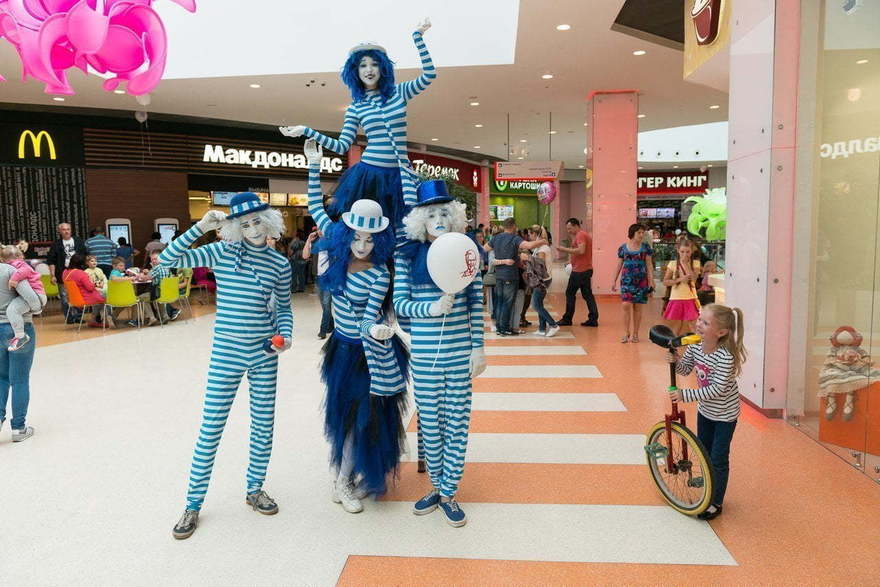 Ходулисты Мимиходики на свадьбу от Show Obertaeva 5