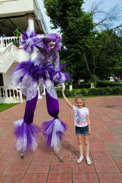 Ходулисты Мимиходики на свадьбу от Show Obertaeva 6