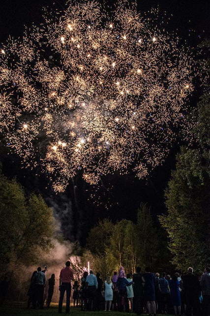 Салюты и фейерверки на свадьбу от Aurum show 3
