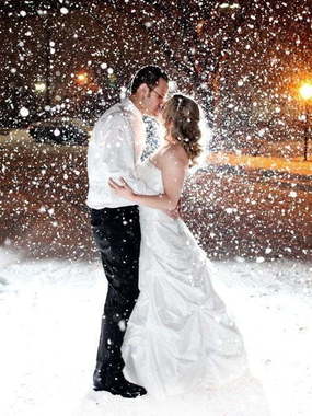 Снег искусственный на свадьбу от Фабрика Эффектов 2