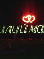 Надпись пиротехническая на свадьбу от Фабрика Эффектов 1