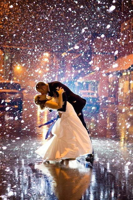 Искусственный снег на свадьбу от Show Obertaeva 1