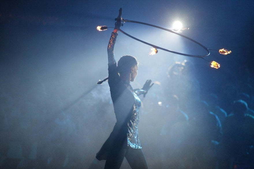 Огненное шоу Огни Венеции на свадьбу от Show Obertaeva 2