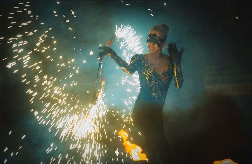 Огненное шоу Империя на свадьбу от Show Obertaeva 3