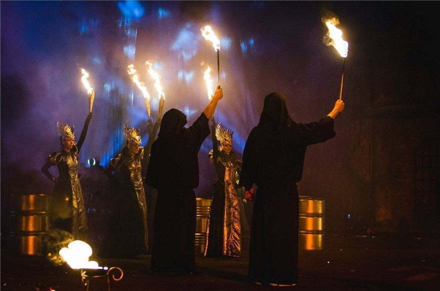 Огненное шоу Империя на свадьбу от Show Obertaeva 14