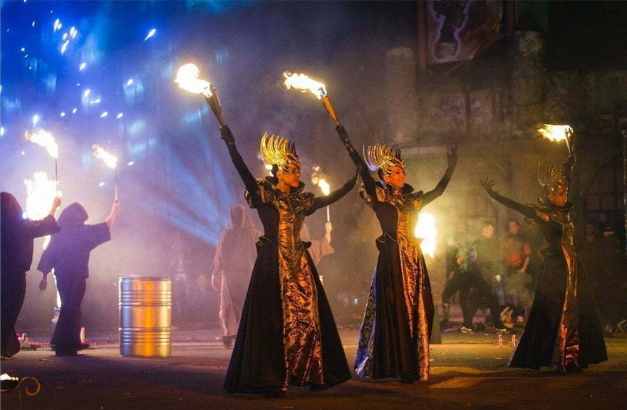 Огненное шоу Империя на свадьбу от Show Obertaeva 15