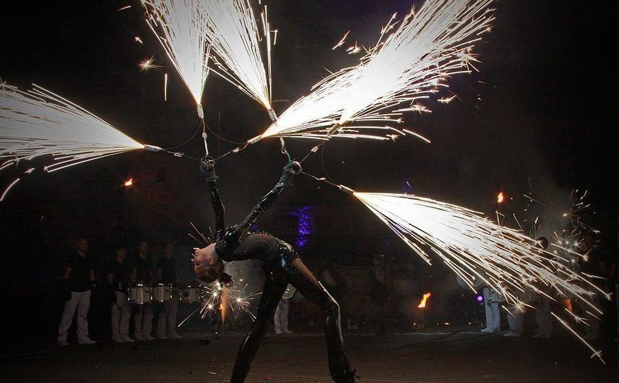 Огненное шоу The Furious Angel Show на свадьбу от Show Obertaeva 4