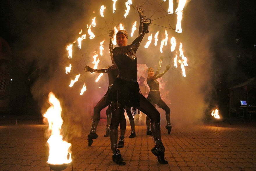 Огненное шоу Гэтсби на свадьбу от Show Obertaeva 3