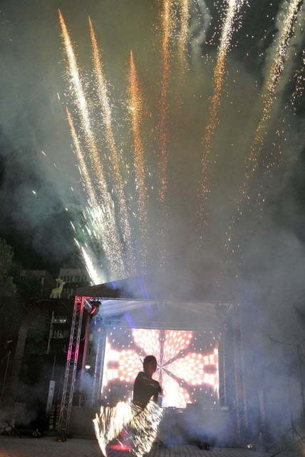 Огненное шоу Гэтсби на свадьбу от Show Obertaeva 8