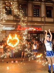 Огненное шоу Морское шоу на свадьбу от Show Obertaeva 1