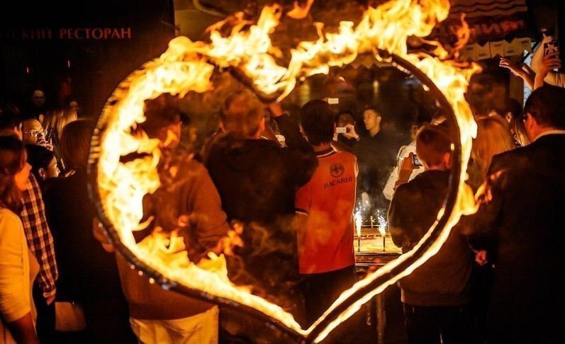 Огненное шоу Морское шоу на свадьбу от Show Obertaeva 5