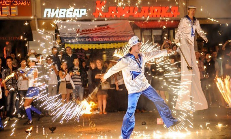 Огненное шоу Морское шоу на свадьбу от Show Obertaeva 9