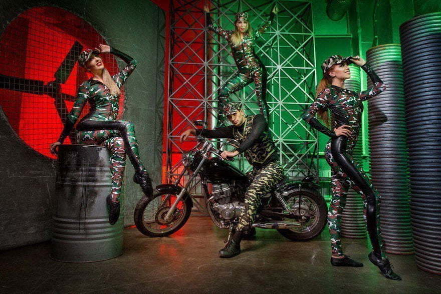 Огненное шоу Military Show на свадьбу от Show Obertaeva 2