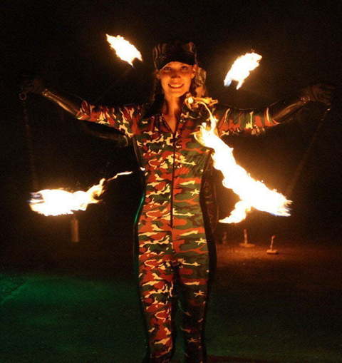 Огненное шоу Military Show на свадьбу от Show Obertaeva 3