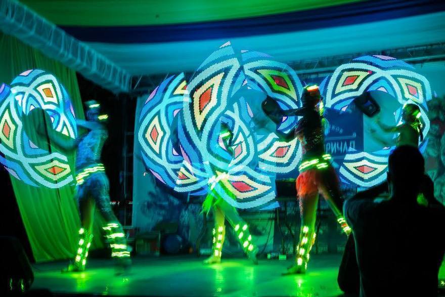 Световое шоу Времена года/Seasons на свадьбу от Show Obertaeva 6