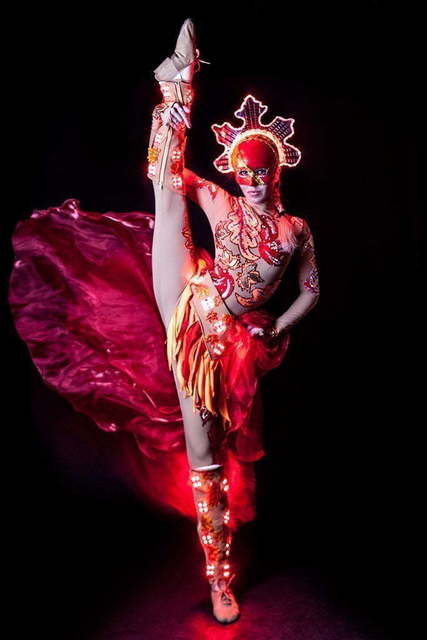 Световое шоу Времена года/Seasons на свадьбу от Show Obertaeva 13