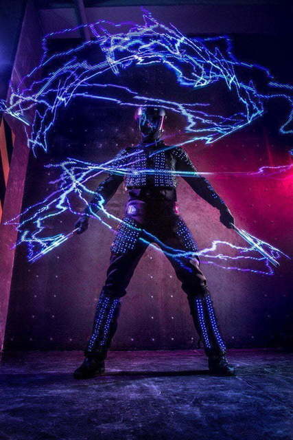 Световое шоу Evolution Dance Show на свадьбу от Show Obertaeva 2