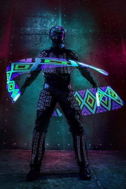 Световое шоу Evolution Dance Show на свадьбу от Show Obertaeva 3