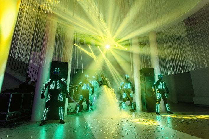 Световое шоу Evolution Dance Show на свадьбу от Show Obertaeva 5