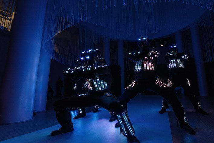 Световое шоу Evolution Dance Show на свадьбу от Show Obertaeva 6