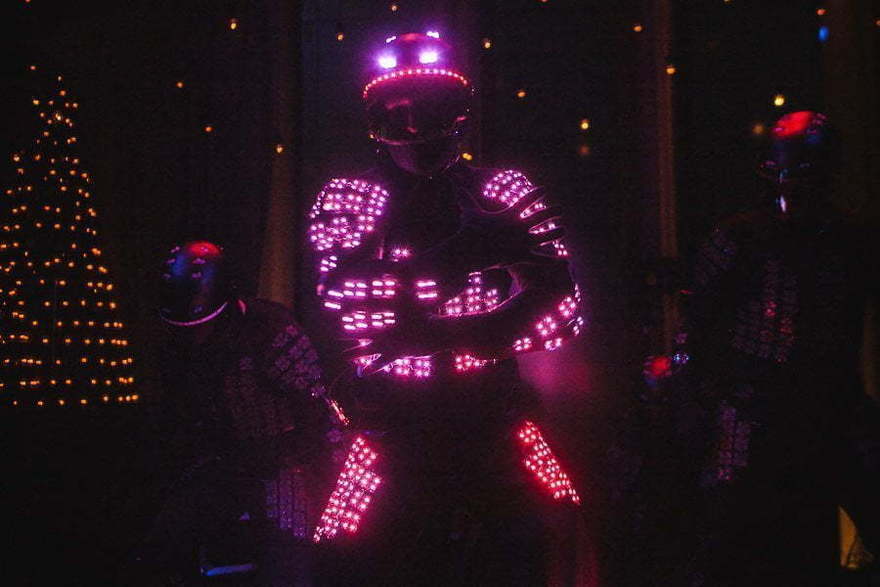 Световое шоу Evolution Dance Show на свадьбу от Show Obertaeva 7