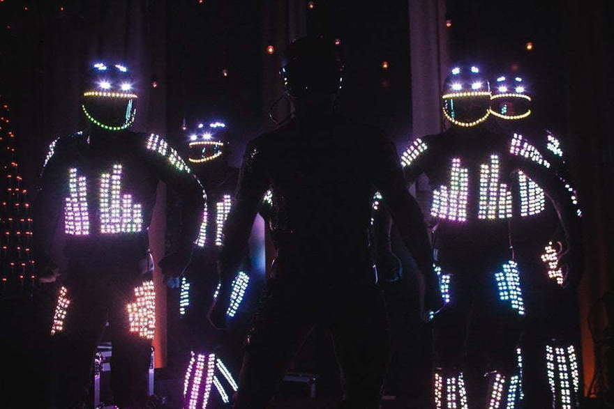 Световое шоу Evolution Dance Show на свадьбу от Show Obertaeva 8