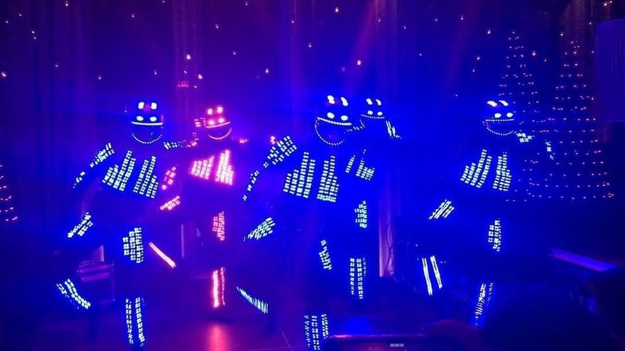 Световое шоу Evolution Dance Show на свадьбу от Show Obertaeva 12