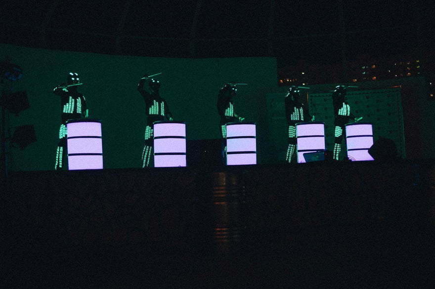 Световое шоу Barrel show на свадьбу от Show Obertaeva 6