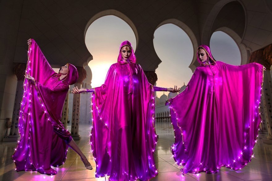 Световое шоу Confession Show на свадьбу от Show Obertaeva 6