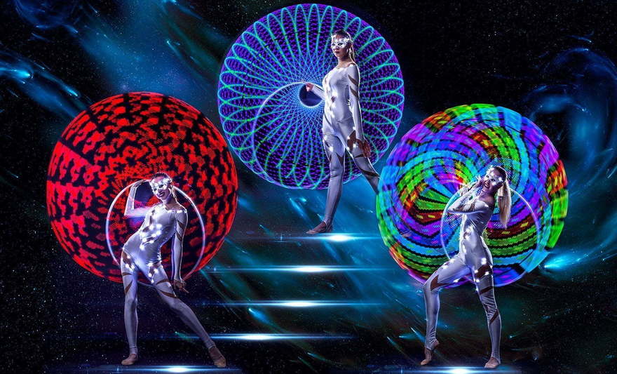 Световое шоу Confession Show на свадьбу от Show Obertaeva 7