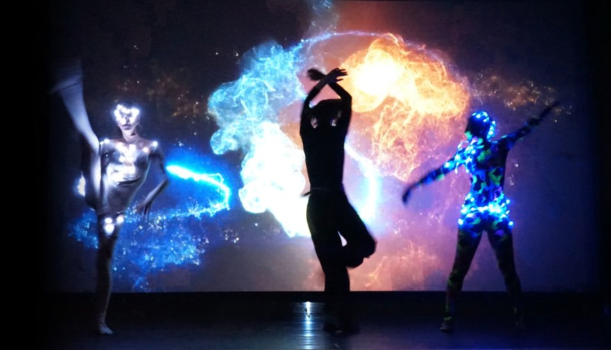 Световое шоу Digital Dance show на свадьбу от Show Obertaeva 2